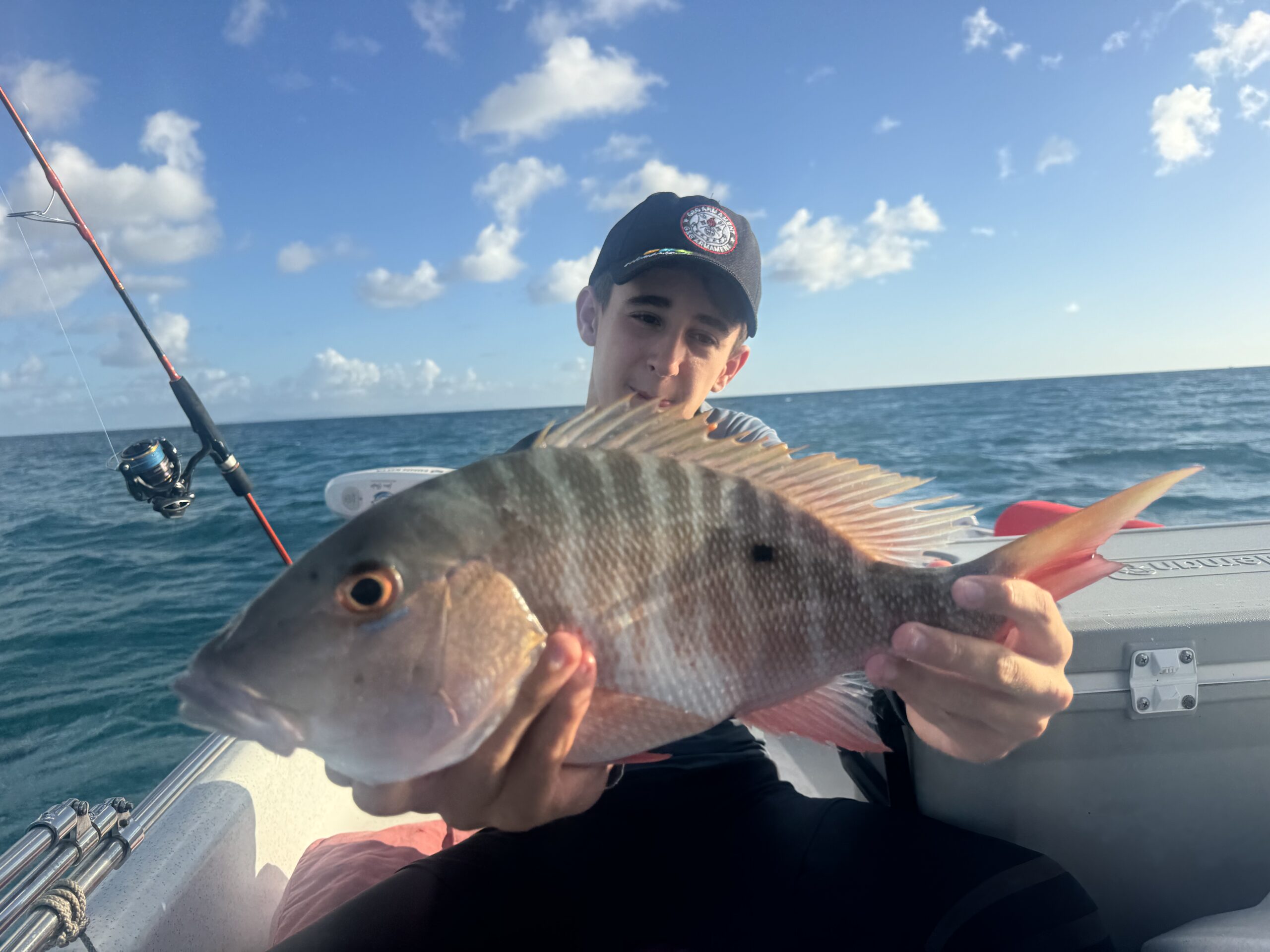 Prise réalisée pendant une sortie pêche en Martinique