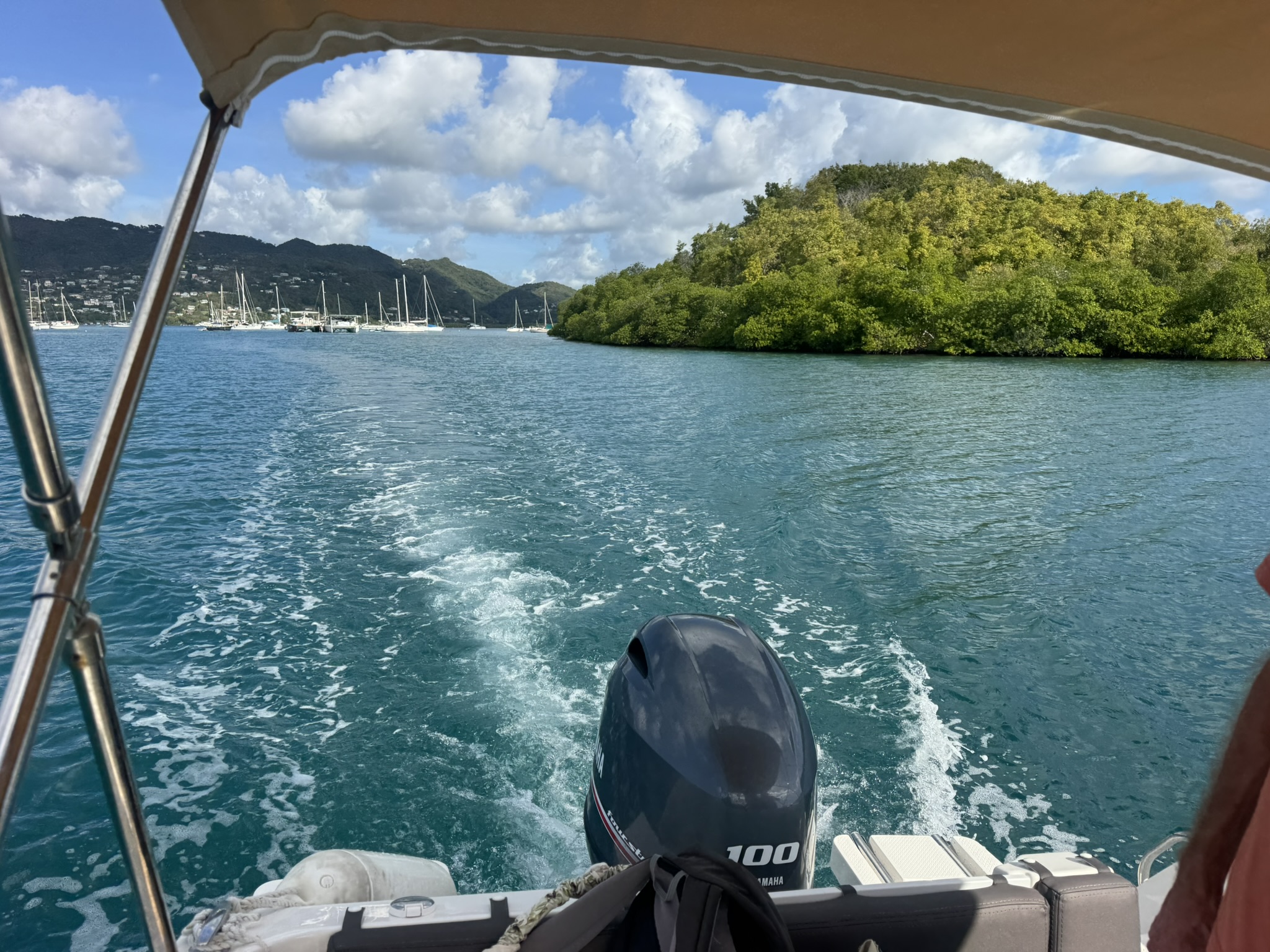 Balade en mer dans le sud de la Martinique