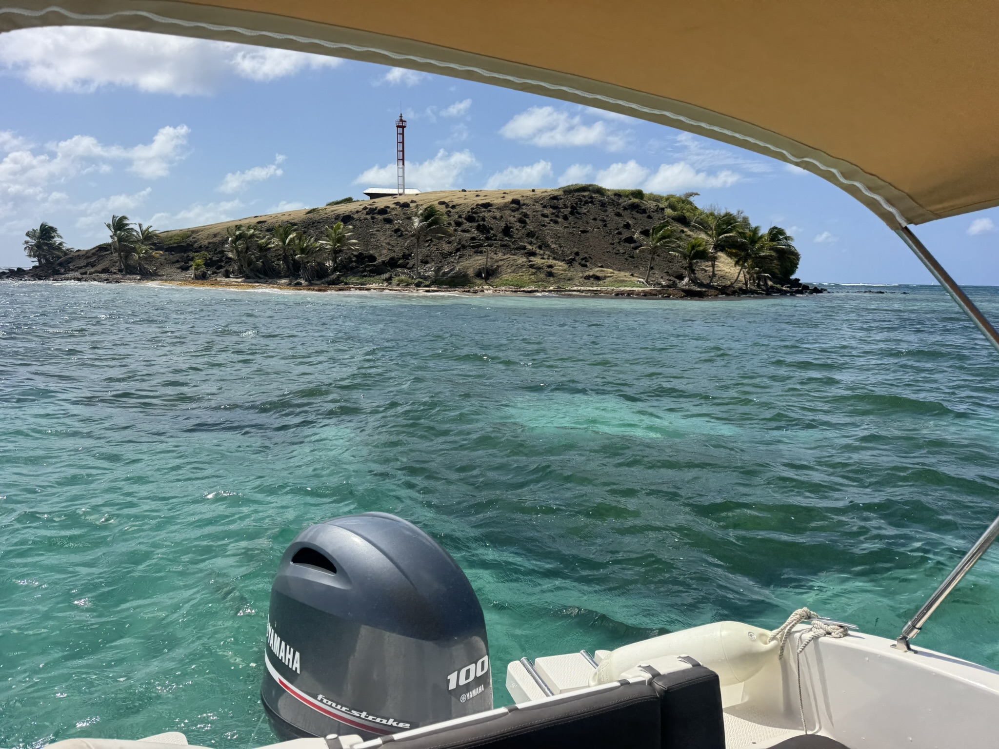 Paysage du sud de la Martinique pendant la balade Évasion Tropicale
