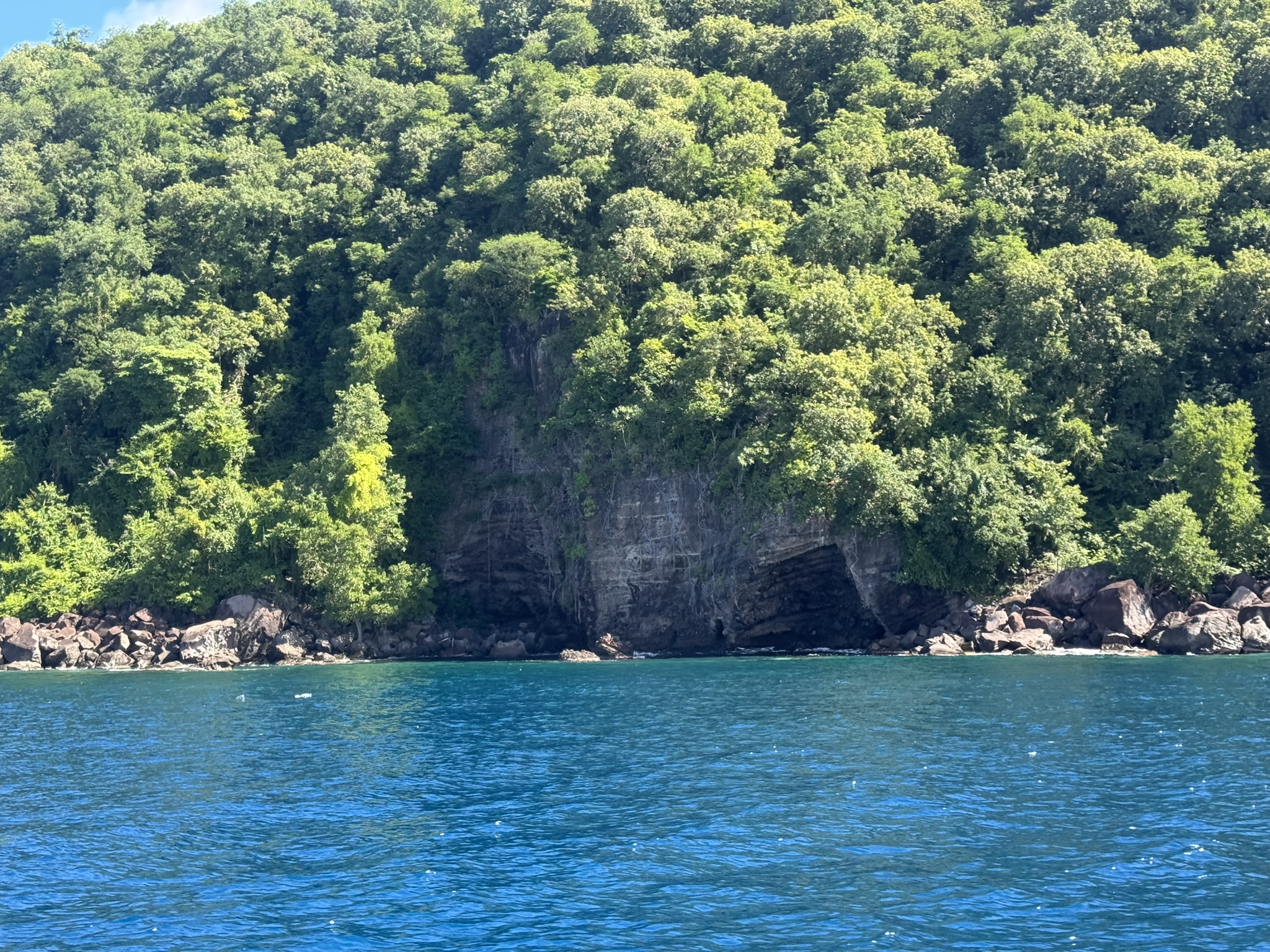 Sortie bateau dans le sud de la Martinique