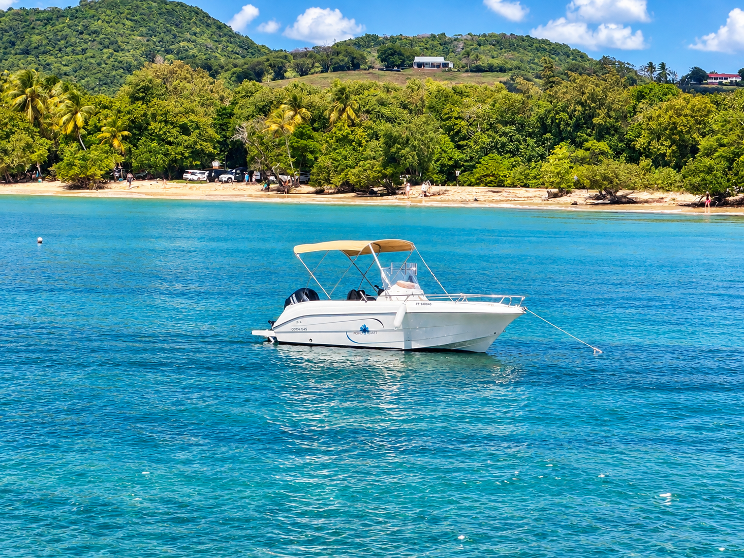 Bateau Ti Tour Bato aux Salines en Martinique